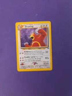 Pokemon TCG Neo Discovery Ursaring Holo Rare Card 15/75 - Image 1