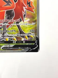 Pokemon Card Galarian Zapdos V SR 075/070 S5a Peerless Fighters JAPAN EDITION - Image 5