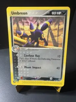 Pokemon eReader Non-Holo Umbreon - EX Sandstorm – 24/100 – LP 24/100 - Image 1