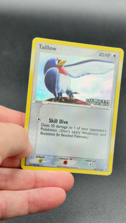 TAILLOW NM/M 86/113 COMMON DELTA SPECIES POKEMON REVERSE HOLO - Image 2