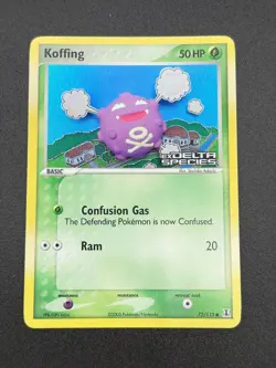 KOFFING NM/M 72/113 COMMON DELTA SPECIES POKEMON REVERSE HOLO - Image 1