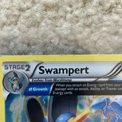 Pokemon Swampert Alpha Growth 36/160 XY Primal Clash Reverse Holo Rare - Image 4