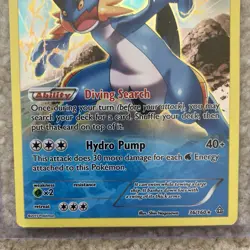 Pokemon Swampert Alpha Growth 36/160 XY Primal Clash Reverse Holo Rare - Image 5