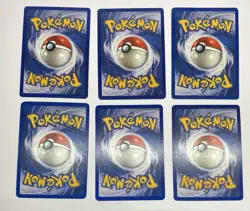 1999 Pokemon Jungle Eevee 51/64 WOTC Vintage Non Holo Base Era Lot Of 6 - Image 2