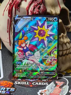 ☠☠ Pokemon Starmie V TG13/TG30 Swsh10: Astral Radiance Trainer Gallery Holo - Image 1
