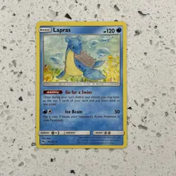 Lapras 56/214 Rare Lost Thunder Pokemon Near Mint - Image 1