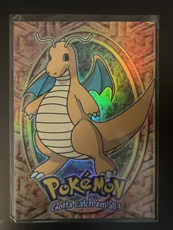 Topps 1999 Pokemon Topps Series 1 Dragonite #149 E12/12 Holo Blue Label - Image 1