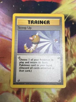 Scoop Up 107/130 Base Set 2 Pokemon ✨🔥SHIPS FAST 💨+FREE GIFT 🎁 RARE📈 - Image 3