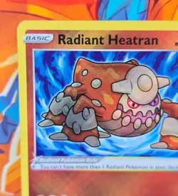 Pokemon Radiant Heatran Holo Rare 027/189 Astral Radiance Pokemon TCG - Image 2