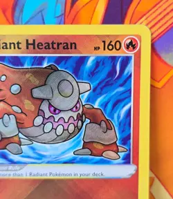 Pokemon Radiant Heatran Holo Rare 027/189 Astral Radiance Pokemon TCG - Image 3