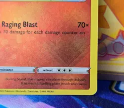Pokemon Radiant Heatran Holo Rare 027/189 Astral Radiance Pokemon TCG - Image 5