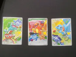 Pokemon TCG First Partner Illustration Collection Series 1 Kanto 037 038 039 - Image 1