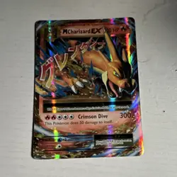 Pokemon TCG M Charizard EX 13/108 Evolutions Ultra Rare Holo 220 HP - Image 1