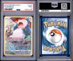 Pokemon TCG Snorlax TG10/TG30 Lost Origin Holo ENG PSA 9 - Image 3