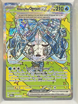 (T) Wellspring Mask Ogerpon ex 152/131 Prismatic Evolutions Pokemon Holo NM - Image 1