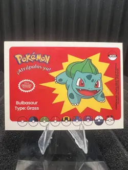 Bulbasaur #1 - Cracked Ice Holo - Who's That Pokemon 2025 - Pokemon - Image 1