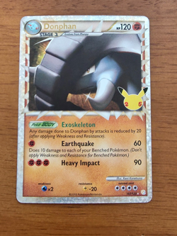 Donphan 107/123 Classic Collection Celebrations: Pokemon TCG - Image 1
