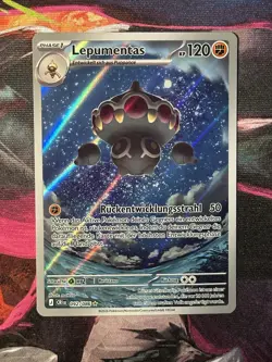 Pokemon TCG Lepumentas CRI 092/086 Deutsch NM Art Rare Wachsendes Chaos - Image 1