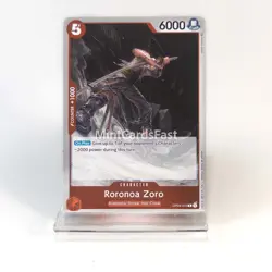 OP04-015 Roronoa Zoro English One Piece Card Game - Image 1