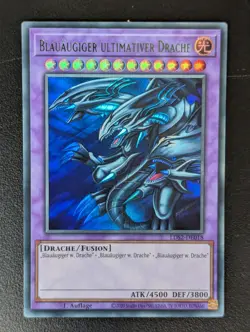 Blauaugiger Ultimativer Drache LDS2-DE018 Grun Ultra Rare Deutsch NM YUGIOH - Image 1