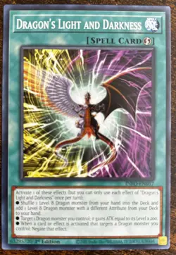 Yugioh! Dragon's Light and Darkness - INFO-EN057 - Common - 1st Edition Near Min - Image 1