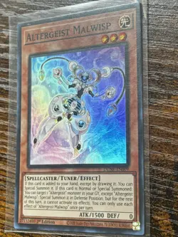 Yu-Gi-Oh! TCG Altergeist Malwisp Duelist Nexus DUNE-EN009 1st Edition Super Rare - Image 2