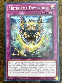 Yugioh! Meteoroa Drytron - INFO-EN076 - Common - 1st Edition Near Mint, English - Image 1