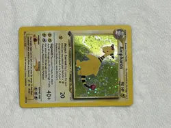 Ampharos 1/64 Neo Revelation 2000 Holo Rare Pokemon Card TCG - Image 1