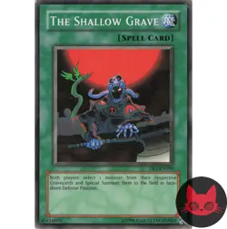 Yugioh The Shallow Grave DB1-EN090 Common LP - Image 1