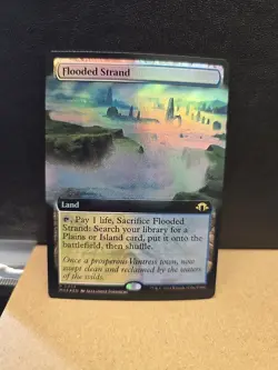 Flooded Strand - MTG - Modern Horizons 3 (MH3) - Card #0464 - Foil Rare - Image 1