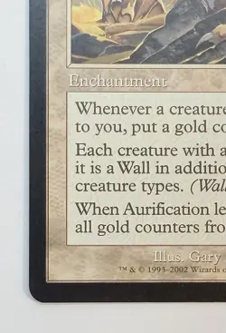 Aurification (6) Onslaught Regular Rare MTG Card - NM - Image 2