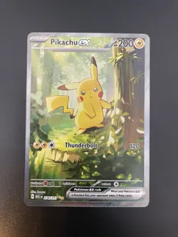 Pikachu EX 276/217 Ascended Heroes SIR Special Illustration Rare Pokemon Card NM - Image 1