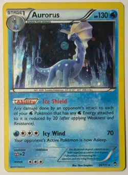 Aurorus 026/111 Miscellaneous Cards & Products Cosmos Holo - B110 - Image 3