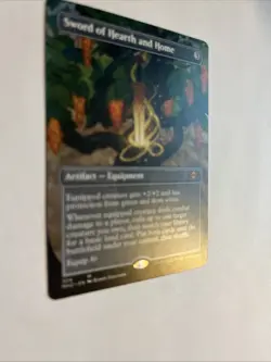 Sword Of Hearth And Home Borderless Nonfoil Card #324 MTG LP - Image 2