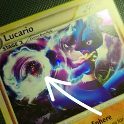 AURA SPHERE WHOLE SWIRL 🌀💫 Lucario 14/95 Call of Legends Holo Pokemon Card - Image 1