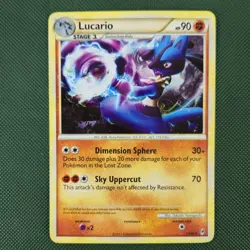 AURA SPHERE WHOLE SWIRL 🌀💫 Lucario 14/95 Call of Legends Holo Pokemon Card - Image 2