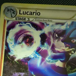 AURA SPHERE WHOLE SWIRL 🌀💫 Lucario 14/95 Call of Legends Holo Pokemon Card - Image 4