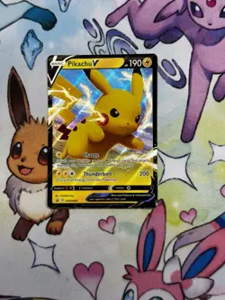 Pikachu V SWSH061 SWSH: Sword & Shield Promo Cards Holo - Image 1