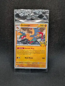 Pokemon Field Museum Archeops Fossil Promo Card - Sealed & In Hand! - Image 3