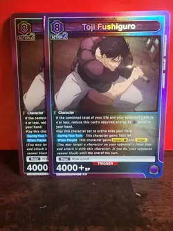 2x Toji Fushiguro EX04BT/JJK-3-026 R Jujitsu Kaisen Union Arena Card 2x 🔥 - Image 1