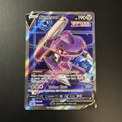 Genesect V (Full Art) 254/264 SWSH08: Fusion Strike Ultra Rare Pokemon Card NM - Image 1