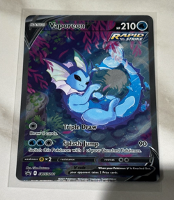 Vaporeon v SWSH181 Black Star Promos Pokemon TCG Card - Image 1