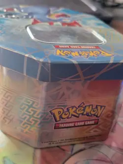 Pokemon Trading Card Game 2010 HeartGold & SoulSilver Feraligatr Tin EMPTY - Image 4