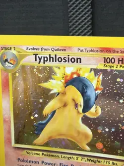 Pokemon Typhlosion 17/111 Neo Genesis Holo Rare Unlimited English Card - Image 2