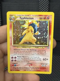 Pokemon Typhlosion 17/111 Neo Genesis Holo Rare Unlimited English Card - Image 5