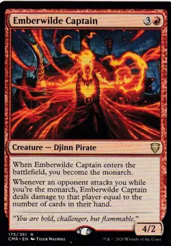 Emberwilde Captain - R - Commander Legends - 175 - NM - Image 1