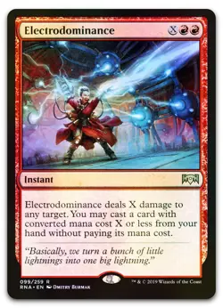 Electrodominance #99 (Foil) (NM) Ravnica Allegiance RNA Magic MTG - Image 1