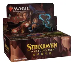 Magic: The Gathering - Strixhaven School of Mages Draft Booster Box - 36 Packs - Image 1
