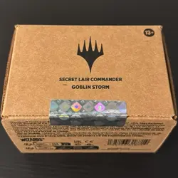 Magic: The Gathering Secret Lair Commander Goblin Storm Limited Edition Box - Image 1