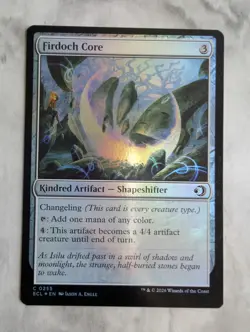 Firdoch Core (Foil) | MTG ECL Lorwyn | Kindred Artifact Shapeshifter Changeling - Image 1